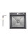 Lidz Handmade H5050HB Мийка для кухні інтегрована Decor Black PVD Honeycomb 2,5/0,5 мм LDH5050BDECPVD48369