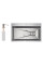Lidz Handmade H7545 Мийка для кухні інтегрована Decor Honeycomb 3,0/1,0 мм LDH7545DEC48372