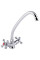 Змішувач для кухні Lidz Lamb 271F двохвентильний LDLAM271FCRM21889 Chrome
