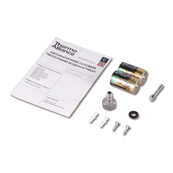 Колонка газова димохідна Thermo Alliance  JSD20-10NQB BLACK 10 л EURO+