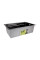 Мийка для кухні інтегрована Lidz Handmade H6845HB Decor Black PVD Honeycomb 3,0/1,0 мм LDH6845HDECBLM49445
