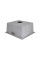 Мийка для кухні інтегрована під стільницю Lidz Handmade H4843 Brushed Steel 3,0/1,0 мм LDH4843BRU49441