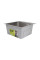 Мийка для кухні інтегрована Lidz Handmade H4545H Decor Honeycomb 2,5/0,5 мм LDH4545HDEC49437