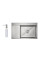 Мийка для кухні інтегрована Lidz Handmade Max 500 H7849L Brushed Steel, 3,0/1,0 мм, крило зліва, збільшена чаша LDH7849LBRU49463