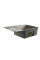 Мийка для кухні інтегрована Lidz Handmade Max 500 H7849L Brushed Steel, 3,0/1,0 мм, крило зліва, збільшена чаша LDH7849LBRU49463