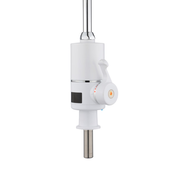 Проточний кран-водонагрівач  для кухні на три режими Lidz Warm 062  LDWAR062WCR49099 White/Chrome
