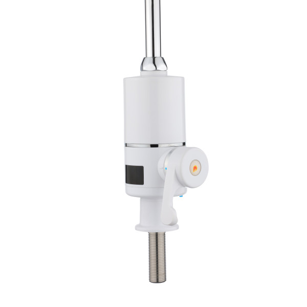 Проточний кран-водонагрівач  для кухні на три режими Lidz Warm 062  LDWAR062WCR49099 White/Chrome