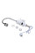 Проточний кран-водонагрівач  для кухні на три режими Lidz Warm 062  LDWAR062WCR49099 White/Chrome