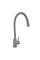 Змішувач для кухні Lidz Aria 015F3 (k35) з гнучким виливом LDARI015F3GGRP49565 Graphite/Grey