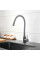 Змішувач для кухні Lidz Aria 015F3 (k35) з гнучким виливом LDARI015F3GGRP49565 Graphite/Grey