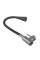 Змішувач для кухні Lidz Aria 015F31 (k35) з гнучким виливом LDARI015F31BGRP49566 Graphite/Black