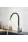 Змішувач для кухні Lidz Aria 015F3 (k35) з гнучким виливом LDARI015F3BGRP49564 Graphite/Black