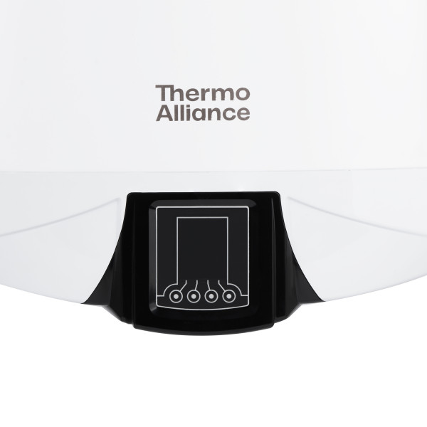 Водонагрівач електричний Thermo Alliance Spectra Flat 80 л універсальний, мокрий ТЕН 3,3 кВт, h 279 мм
