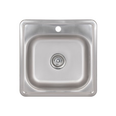 Кухонна мийка Brinex 4848 0,6 мм Satin (BRIN4848SAT0651257)