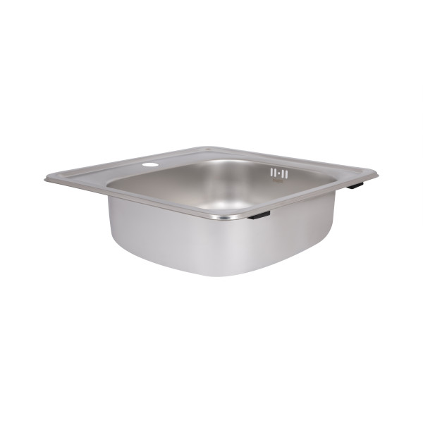 Кухонна мийка Brinex 4848 0,6 мм Satin (BRIN4848SAT0651257)