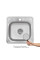 Кухонна мийка Brinex 4848 0,6 мм Micro Decor (BRIN4848MDEC0651258)