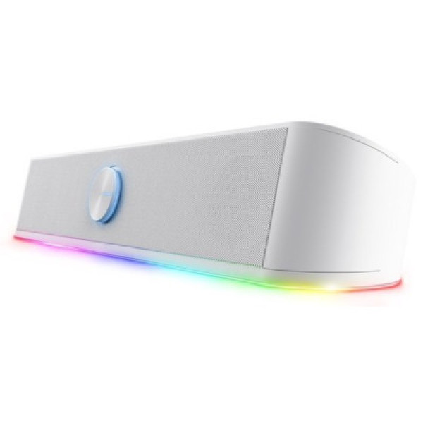 Акустична система Trust GXT 619W Thorne RGB Illuminated Soundbar White (25110)