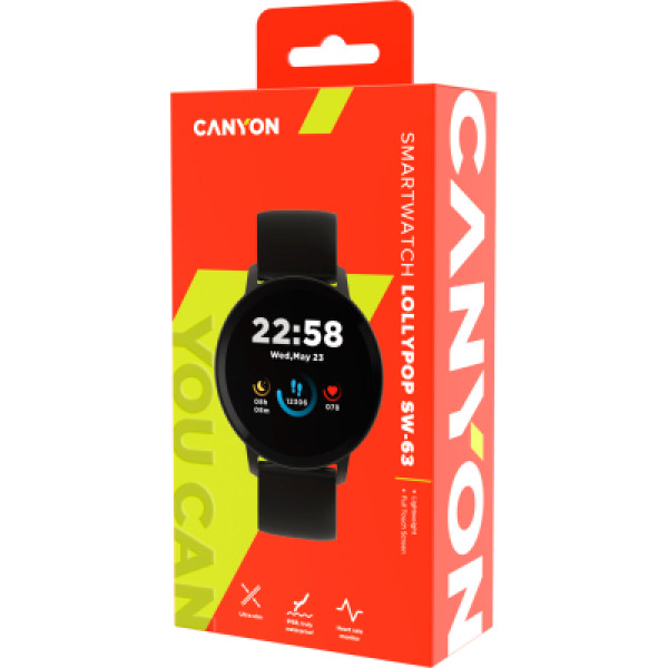 Смарт-годинник Canyon CNS-SW63BB Lollypop (CNS-SW63BB)