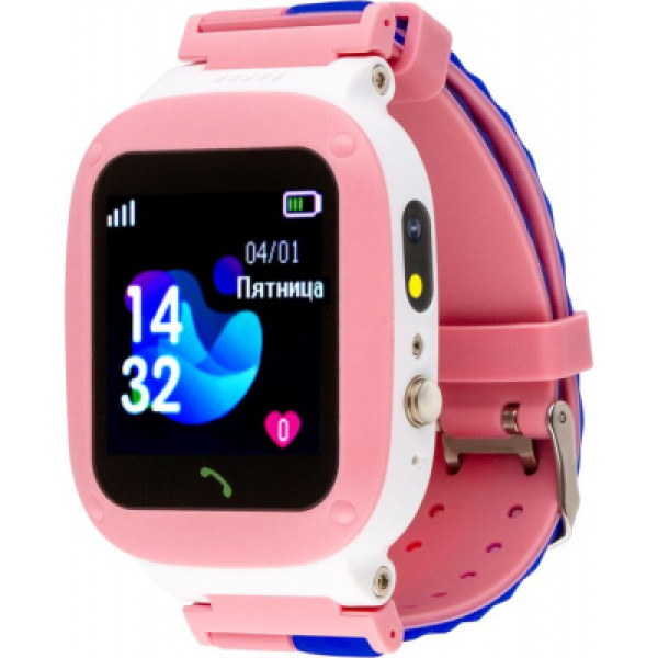 Смарт-годинник Amigo GO004 Splashproof Camera+LED Pink (746404)