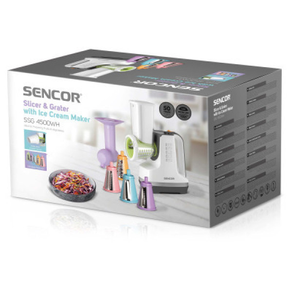 Кухонний комбайн Sencor SSG 4500WH
