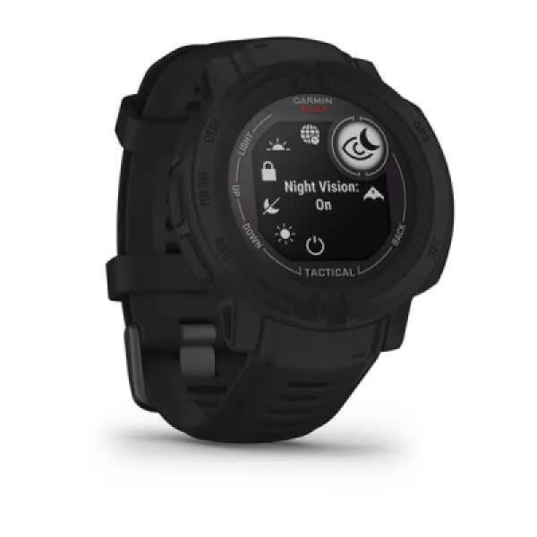 Смарт-годинник Garmin Instinct 2, Solar, Tactical Edition, Black, GPS (010-02627-03)