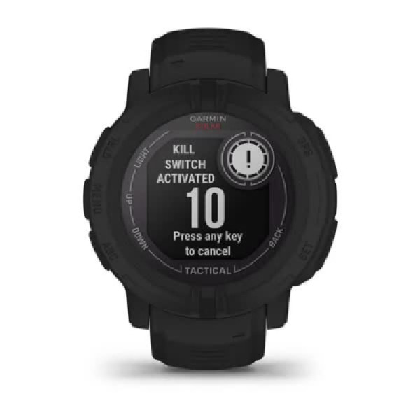 Смарт-годинник Garmin Instinct 2, Solar, Tactical Edition, Black, GPS (010-02627-03)