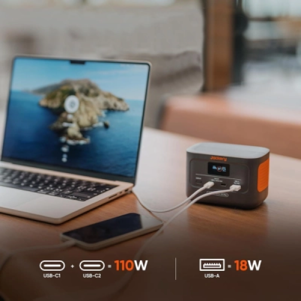Зарядна станція Jackery Explorer 100 Plus 99.2Ah (Explorer-100PLS)