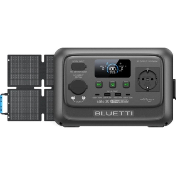Зарядна станція BLUETTI Elite 30 V2, 600W, 288Wh (EL30V2)