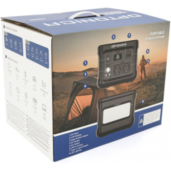 Зарядна станція Optonica 400W, 320Wh (PS-9418)