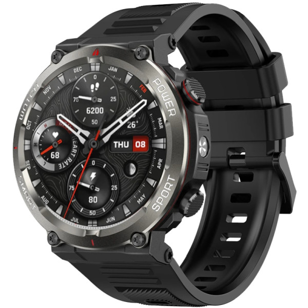 Смарт-годинник Blackview W50 Pro Black (6931548319351)