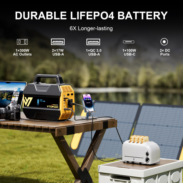 Зарядна станція Vtoman FlashSpeed 300 230Wh (FlashSpeed 300)