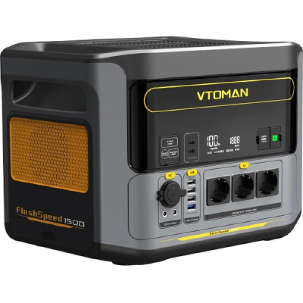 Зарядна станція Vtoman FlashSpeed 1500 PB-58 1500W 1548Wh (FlashSpeed 1500)