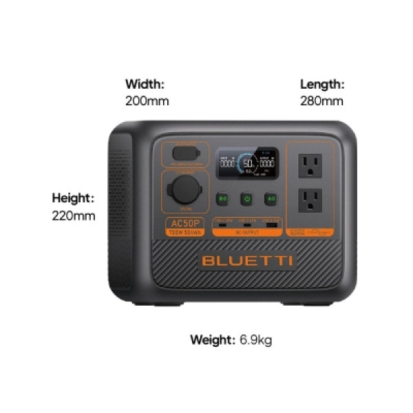 Зарядна станція BLUETTI PowerOak AC50P 700W (AC50P)