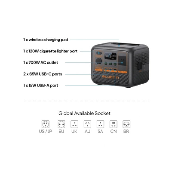 Зарядна станція BLUETTI PowerOak AC50P 700W (AC50P)