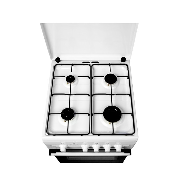 Плита газова Greta F504G1G білий GG 5770 MM 23 W (20329)