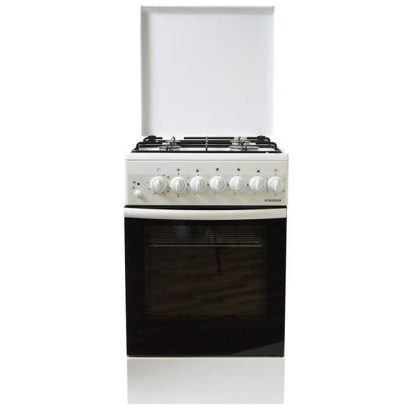 Плита комбінована Greta F504G1E/04W білий GD 5708 MM 23 W (20711)