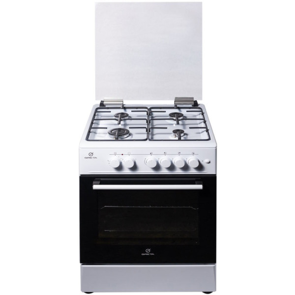Плита комбінована Greta KGE62LG13W білий