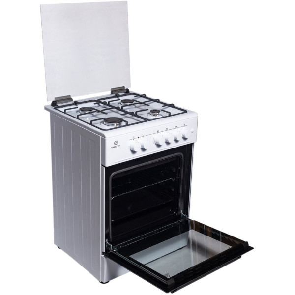 Плита комбінована Greta KGE62LG13W білий