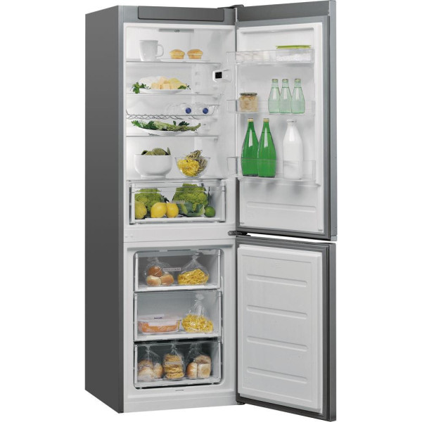 Холодильник з нижньою морозильною камерою Whirlpool W5811EOX