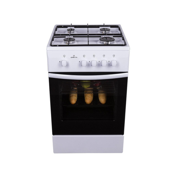 Плита газова Greta 1470-00-20AА білий GG 5770 MN 13(W) (20784)