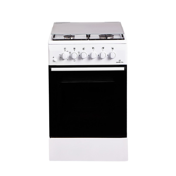 Плита комбінована Greta 1470-ГЭ-01А білий GE 5702 CG 28(W) (20986)