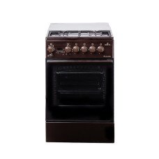 Плита комбінована Greta 1470-ГЭ-55А коричневий GE 570B CG 28(B) (20995)