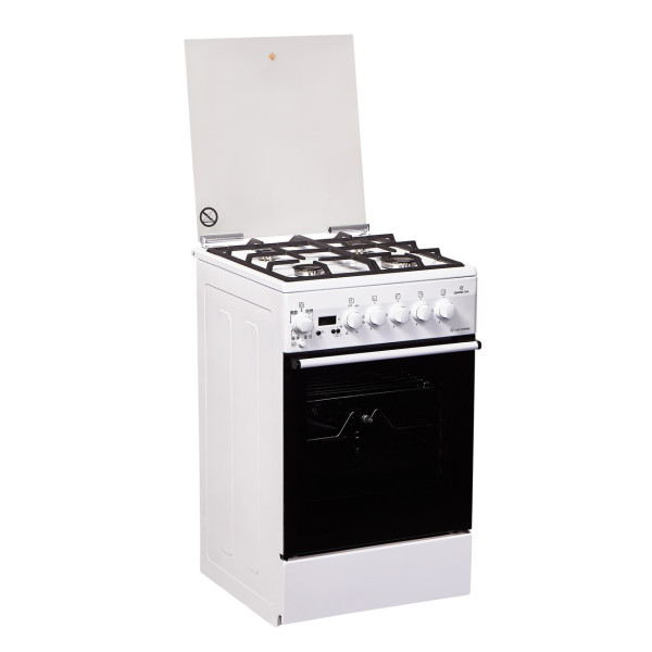 Плита комбінована Greta 1470-ГЭ-56А білий GZ 570B CG 33(W) (20998)