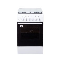 Плита комбінована Greta 1470-ГЭ-17A білий ч.р. GZ 5002 CG 33(W) (20418)